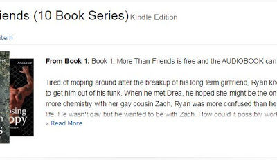 More Than Friends Series Page on Amazon