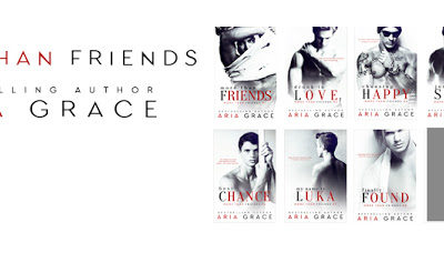 New Covers by Aria Grace in the More Than Friends Series