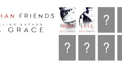 More Than Friends and Drunk In Love have new covers – Aria Grace – MM Romance